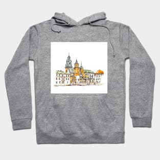 Winter in Krakow Hoodie